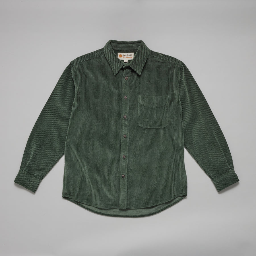 Thurston Shirt (Green Corduroy)