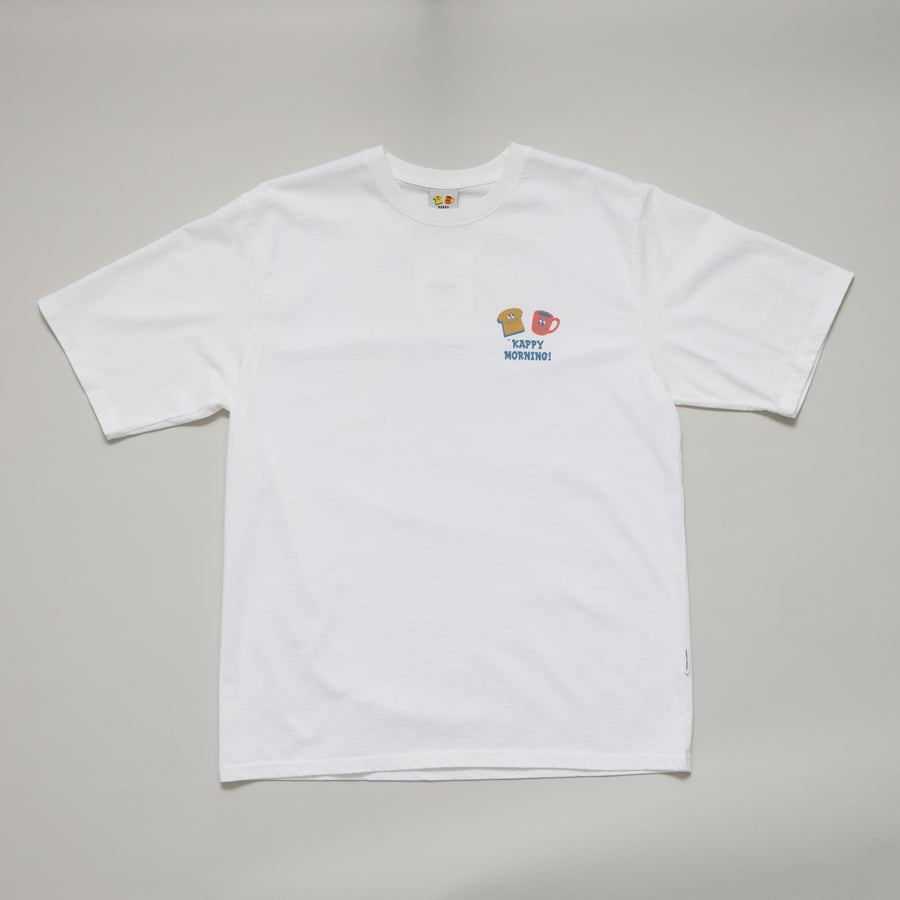 Kappy Morning Half T-Shirt (White)