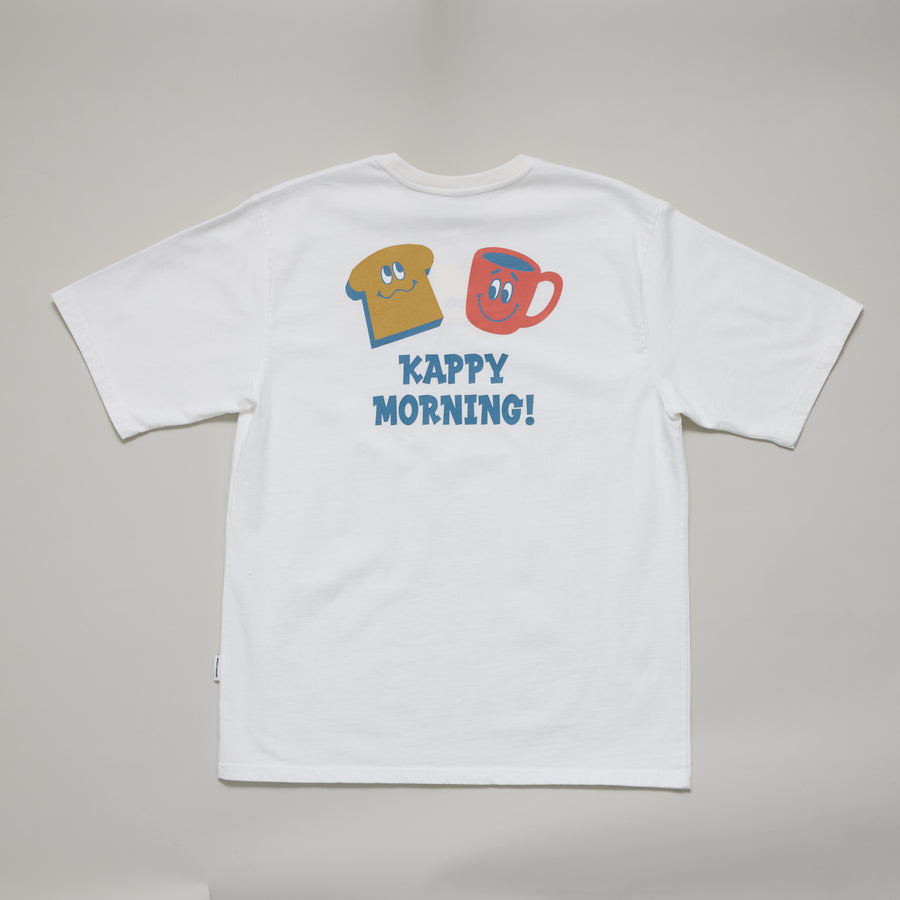 Kappy Morning Half T-Shirt (White)