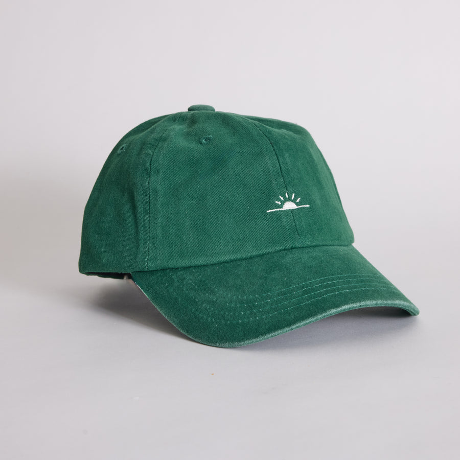 Sunrise Vintage Ball Cap (Green)