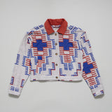 Trail Terry Cloth Trucker Jacket (Electronic Indigo Patter)