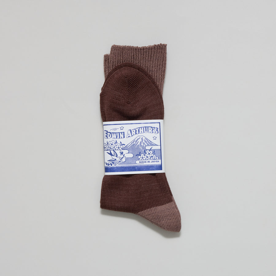 Daily Sock 03 (Brown)