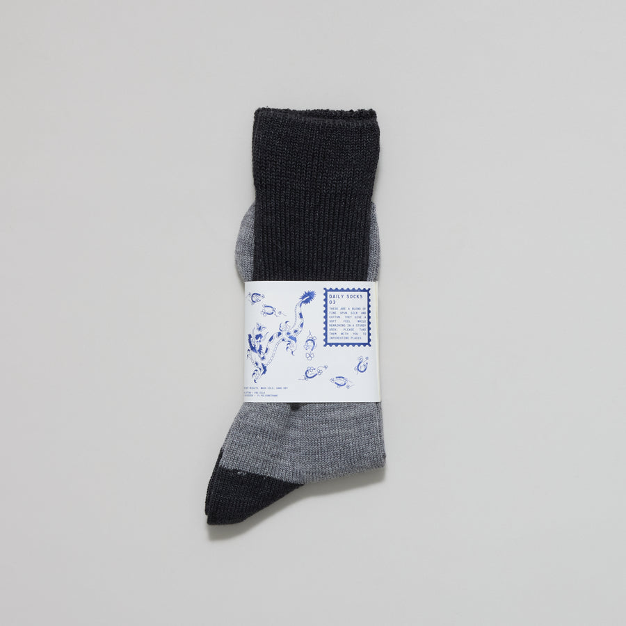 Daily Socks 03 (Grey)