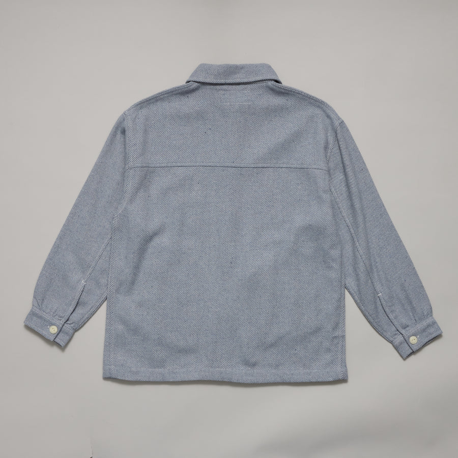 Sunset Overshirt (Blue Twill)