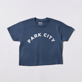 W's Park City Arch Heavyweight Boxy T (Harbor Blue/Gray)