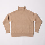Maggie Rollneck Sweater (Almond)