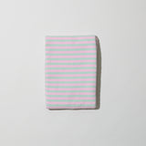 Hooded Scarf (Pink & Jade Stripe)