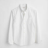 Mill Shirt in Cotton Poplin (White)
