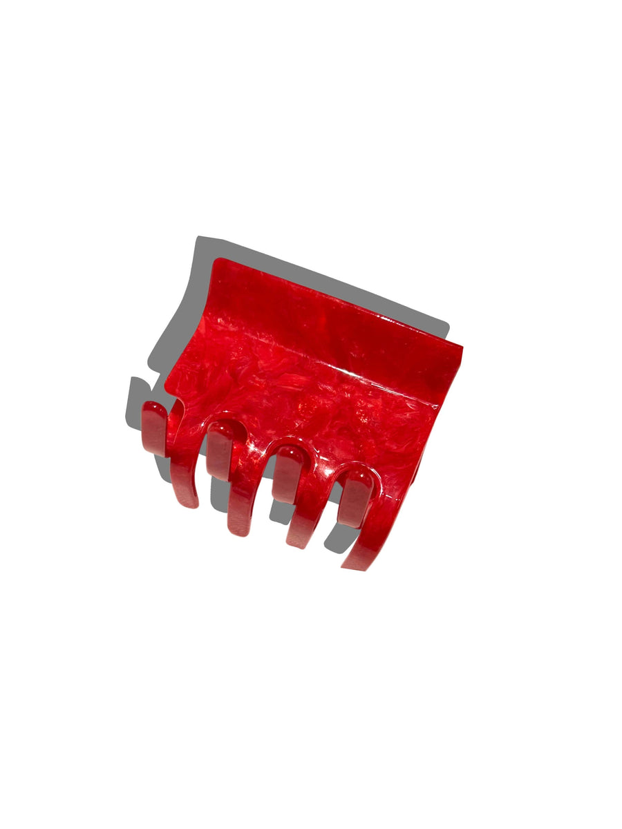 Chunky Claw Clip | Eco-Friendly: Ruby