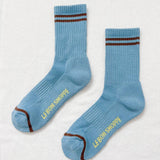 Boyfriend Socks (Powder Blue)