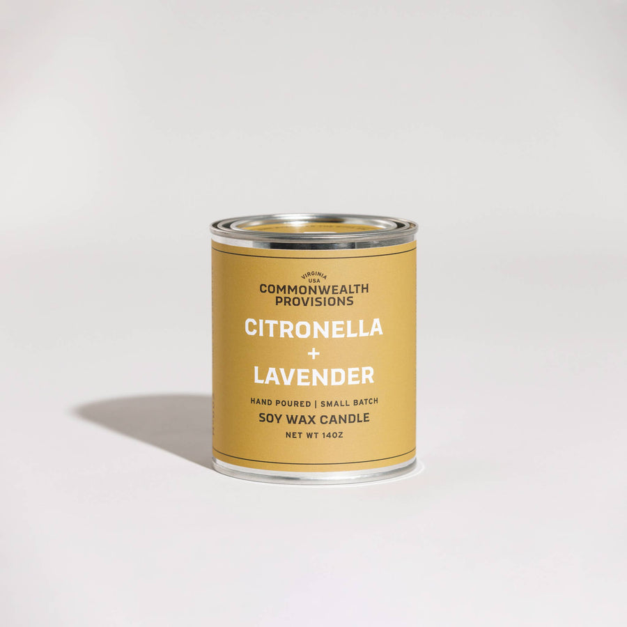 Citronella Candle - Citronella + Lavender