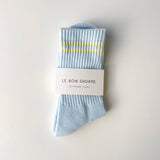Boyfriend Socks (Pastel Sky)