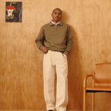 Stadium Loft Knit Quarter Zip (Laurel)