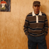 McCarren Rugby (Black Olive Stripe)