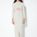 Barbara Dress (Beige)