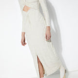Barbara Dress (Beige)