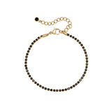 Axis Bracelet (Black/18K Gold Plated Stainless Steel)