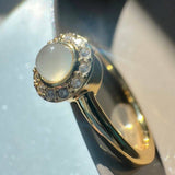 Spaceship Fidget Ring (Gold / 7)