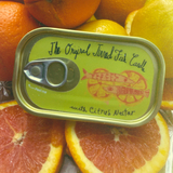 Tinned Fish Candle  Citrus Nectar Soy Wax Summer Gift