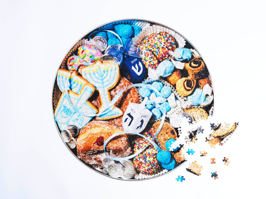 HOLIDAY SPECIAL🎁  Hanukkah Cookie Tin Jigsaw Puzzle