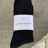 Crisp Step Socks (Black)