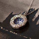 Vintage Picture Frame Necklace (Round)