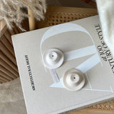 Cowboy Hat Incense Stick Holder | Minimalist Incense Burner: Cream White