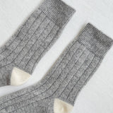 Classic Cashmere Socks: Camel