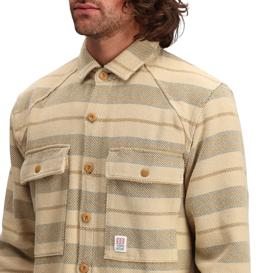 Mountain Shirt Jacket (Sahara Stripe)