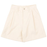 Twin Pleat Short (Judo Shashiko/Ecru)