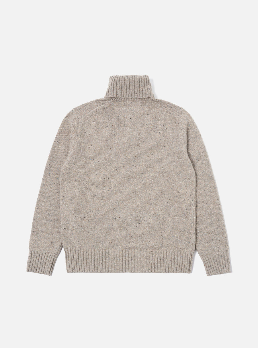 Roll Neck Sweater (Oatmeal)