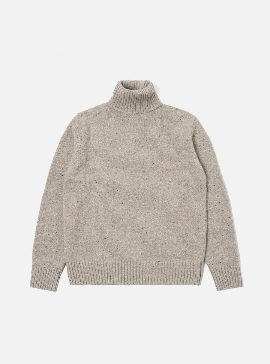 Roll Neck Sweater (Oatmeal)