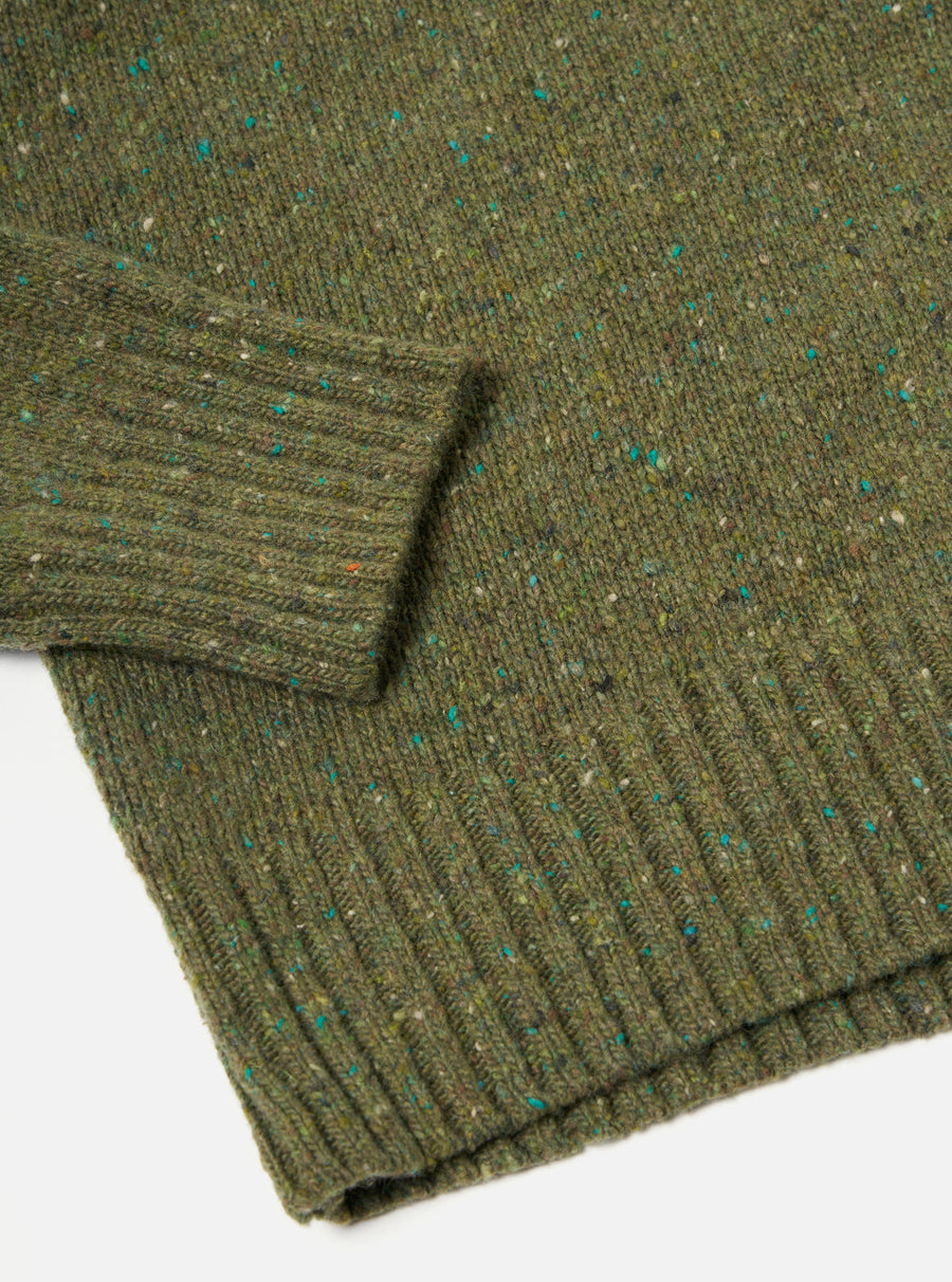 Roll Neck Sweater (Olive)