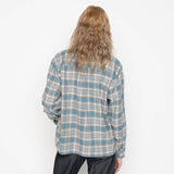 Judy Soft Brushed Faded Flannel (Faded Blue)