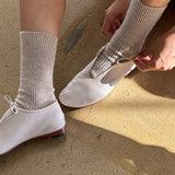 Winter Sparkle Socks (Champagne)