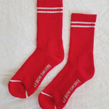 Boyfriend Socks (Red)