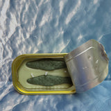 Tinned Fish Candle (Green Tea & Lemongrass)