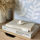 Cowboy Hat Incense Stick Holder | Minimalist Incense Burner: Cream White