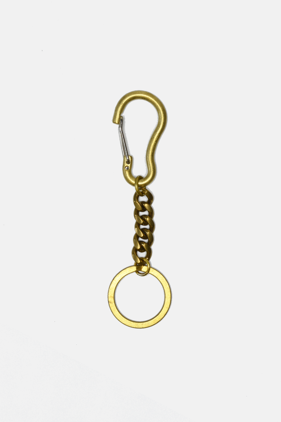 Short Brass Keychain