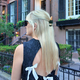 Hand-painted Champagne Claw Hair Clip | Eco-Friendly