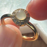 Spaceship Fidget Ring (Gold / 6)
