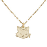 Magic Charm Cat Necklace (Silver)