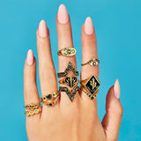Garden Ring (18K Gold Plated Stainless Steel)