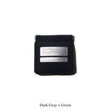 Coin Card Holder (Dark Gray/Green)