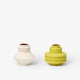 Strata Vase: Chartreuse