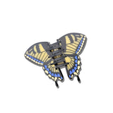 Hand-painted Swallowtail Butterfly Claw Hair Clip: Pink - Limited Edition