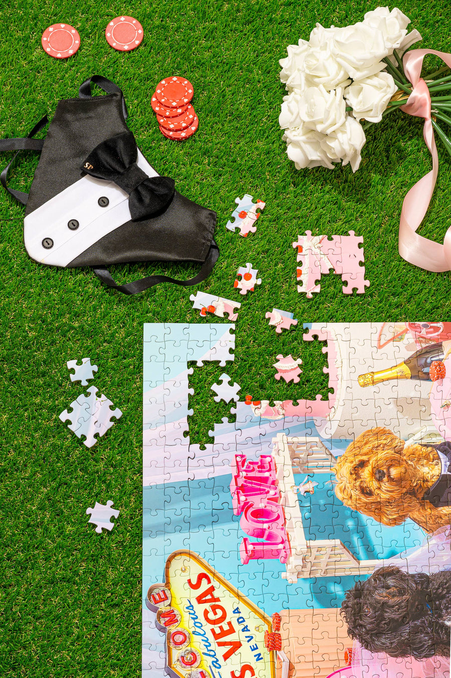 Puppy Love  | 500 Piece Jigsaw Puzzle w/ Canvas Bag