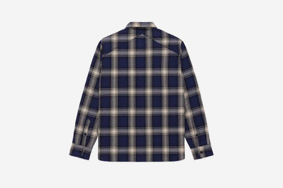 Crosscut Flannel (Midnight Plaid)