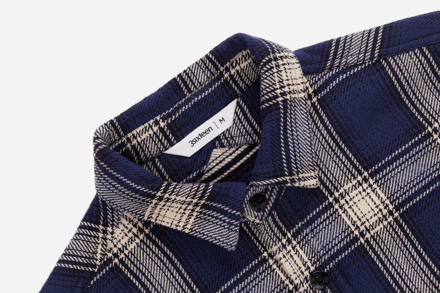 Crosscut Flannel (Midnight Plaid)