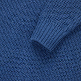 Cotton Crewneck Sweater (Lapis Boucle)